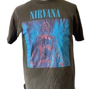 NIRVANA: Sliver original t-shirt from 1991